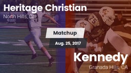 Matchup: Heritage Christian vs. Kennedy  2017