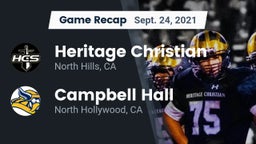 Recap: Heritage Christian   vs. Campbell Hall  2021