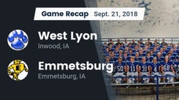 Recap: West Lyon  vs. Emmetsburg  2018