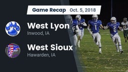 Recap: West Lyon  vs. West Sioux  2018