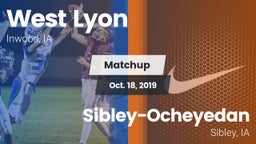 Matchup: West Lyon vs. Sibley-Ocheyedan 2019