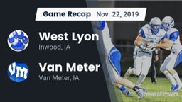 Recap: West Lyon  vs. Van Meter  2019