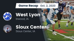 Recap: West Lyon  vs. Sioux Center  2020