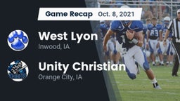Recap: West Lyon  vs. Unity Christian  2021
