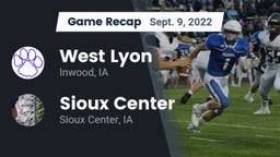 Recap: West Lyon  vs. Sioux Center  2022