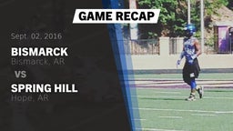Recap: Bismarck  vs. Spring Hill  2016