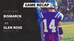 Recap: Bismarck  vs. Glen Rose  2016