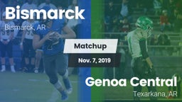 Matchup: Bismarck vs. Genoa Central  2019