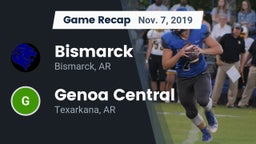 Recap: Bismarck  vs. Genoa Central  2019
