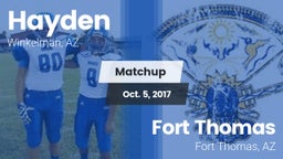 Matchup: Hayden vs. Fort Thomas  2017