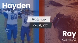Matchup: Hayden vs. Ray  2017
