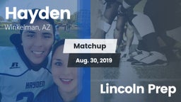 Matchup: Hayden vs. Lincoln Prep 2019