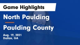 North Paulding  vs Paulding County Game Highlights - Aug. 19, 2021