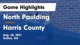 North Paulding  vs Harris County  Game Highlights - Aug. 28, 2021