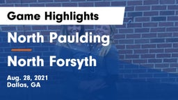 North Paulding  vs North Forsyth  Game Highlights - Aug. 28, 2021