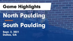 North Paulding  vs South Paulding  Game Highlights - Sept. 2, 2021