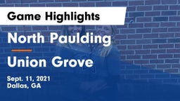 North Paulding  vs Union Grove  Game Highlights - Sept. 11, 2021