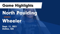 North Paulding  vs Wheeler  Game Highlights - Sept. 11, 2021