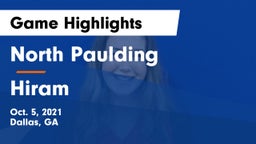 North Paulding  vs Hiram  Game Highlights - Oct. 5, 2021