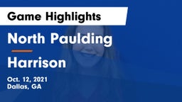 North Paulding  vs Harrison  Game Highlights - Oct. 12, 2021