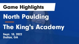 North Paulding  vs The King's Academy Game Highlights - Sept. 10, 2022