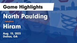 North Paulding  vs Hiram  Game Highlights - Aug. 15, 2023