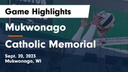 Mukwonago  vs Catholic Memorial Game Highlights - Sept. 20, 2023
