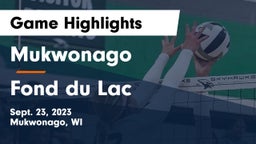 Mukwonago  vs Fond du Lac  Game Highlights - Sept. 23, 2023
