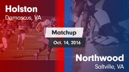 Matchup: Holston vs. Northwood  2016
