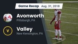 Recap: Avonworth  vs. Valley  2018