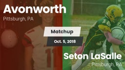 Matchup: Avonworth vs. Seton LaSalle  2018