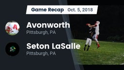 Recap: Avonworth  vs. Seton LaSalle  2018