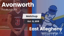 Matchup: Avonworth vs. East Allegheny  2018