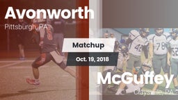 Matchup: Avonworth vs. McGuffey  2018