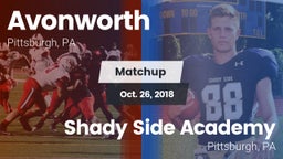 Matchup: Avonworth vs. Shady Side Academy  2018