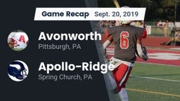 Recap: Avonworth  vs. Apollo-Ridge  2019