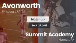 Matchup: Avonworth vs. Summit Academy  2019