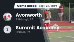 Recap: Avonworth  vs. Summit Academy  2019