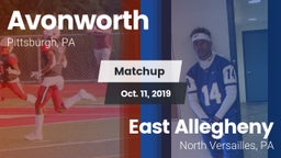 Matchup: Avonworth vs. East Allegheny  2019