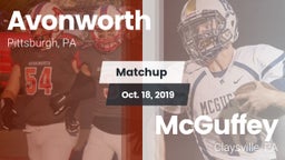 Matchup: Avonworth vs. McGuffey  2019