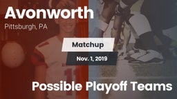 Matchup: Avonworth vs. Possible Playoff Teams 2019