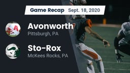 Recap: Avonworth  vs. Sto-Rox  2020