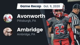 Recap: Avonworth  vs. Ambridge  2020