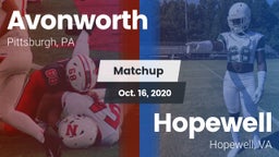 Matchup: Avonworth vs. Hopewell  2020