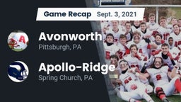 Recap: Avonworth  vs. Apollo-Ridge  2021