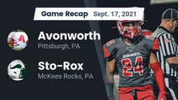Recap: Avonworth  vs. Sto-Rox  2021