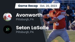 Recap: Avonworth  vs. Seton LaSalle  2023