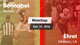 Matchup: Bonnabel vs. Ehret  2016