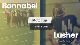 Matchup: Bonnabel vs. Lusher  2017