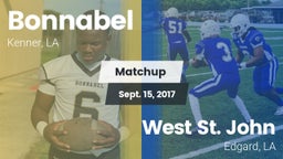 Matchup: Bonnabel vs. West St. John  2017
